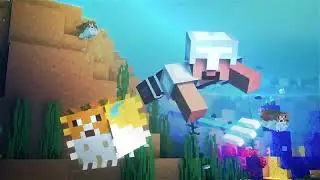 Steve (Minecraft Trailers) scene pack for edits