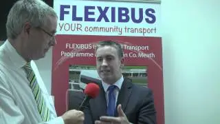 Damien English TD  talks to Meath Television about the benefits Flexibus brings to Co.Meath