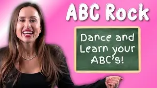 ABC Rock to the Beat 🎶🔤 with Miss Jolie | Dance, Move & Learn the Alphabet