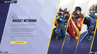 Marvel Rivals New Rocket Network Team-up