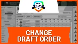 How to Change ESPN Fantasy Draft Order &bull; Tutorial