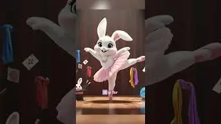 Letter M - Bunny Ballet Alphabet | Tiny Tots Jams | Bunny Ballet Song for Toddlers