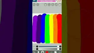 Mixing Rainbow Colours|Did I get WHITE??|Ibis Paint X|That Mademoiselle