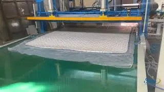 Mattress Packaging Made Easy! Automatic Compress, Fold, and Roll Pack Machine