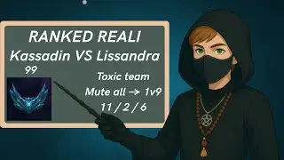 Kassadin Mid VS Lissandra - Ranked reali - Platino (Parte 99)