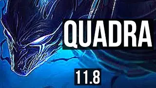 NOCTURNE vs KINDRED (JUNGLE) | 12/1/6, Quadra, Legendary, 1.4M mastery | EUW Master | v11.8