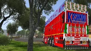 TATA 4225C TRUCK MOD ON GHAT ROADS || SIKKIM MAP MOD || GAMING ADDDA || BUS SIMULATOR INDONESIA || 💥
