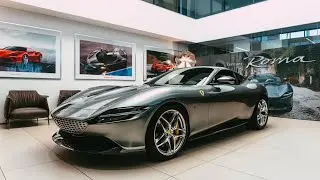 2020 Ferrari Roma: Start Up, Exterior, Interior and In Depth Review