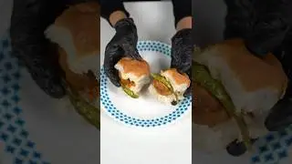 Taste of Mumbai ASMR: Vada Pav - India's Favorite Burger! #shorts