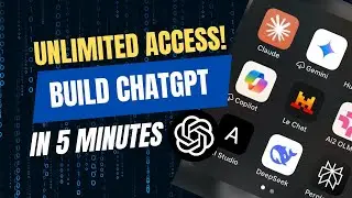 Make ChatGPT Clone with Unlimited API – 5 Min Setup | Build Your Bot Fast!