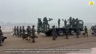 For the first time, Indian Army&rsquo;s RVC animal contingent in Republic Day parade 2026