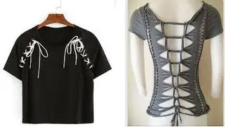 Amazing Cut Out T-shirt - DIY
