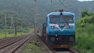 Kjm Bleed Blue Emd Action With Yesvantpur Bikaner Express