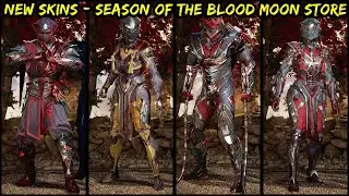 New Skins - Season of the Blood Moon Store Rewards - Mortal Kombat 1