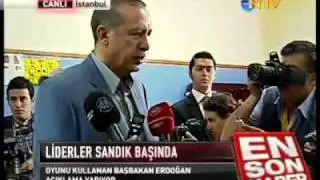 Basbakan Erdogan oyunu kullandi