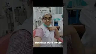 ANM NURSING TRAINING DRESS #anm #anmnursing #viral #youtubeshorts
