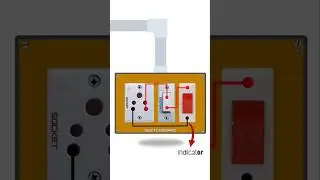 How to connect Indicator in Switch Board ✅ #shorts #youtubeshorts