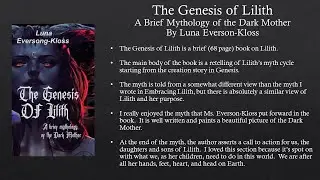 Book Review 5 - The Genesis of Lilith