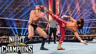 FULL MATCH- Gunther Vs Mustafa Ali - Intercontinental Title - Night Of Champions 27 May 2023 WWE2K23