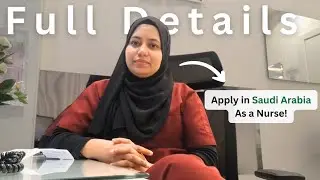 Process to apply in Saudi Arabia as a Nurse 🇮🇳🇸🇦