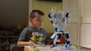 UBTECH Alpha 1S Humanoid Intelligent Toy Robot Unboxing and Review