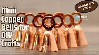 Mini Copper Bells for DIY & Decor | Indian Handmade Collection