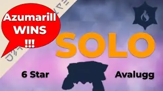 How to SOLO 6 star Avalugg Fire Tera Type - Azumarill - Pokemon Scarlet and Violet