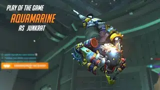 AQUAMARINE NANO JUNKRAT! POTG! [ OVERWATCH 2 SEASON 4 TOP 500 ]