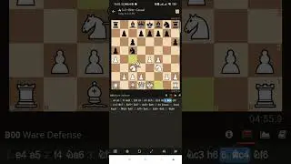 WARE DEFENSE at chess blitz online.