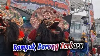 RAMPOKAN SINGO BARONG - Jaranan ROGO SAMBOYO PUTRO | Lapangan Dermo Kota Kediri