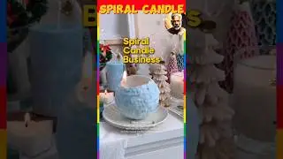 Spiral Candle Business Idea 💡 Start Your Own Profitable Candle Brand!