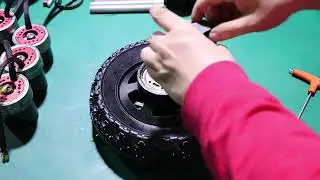 How to add grease for the motors on ECOMOBL Electric Skateboard - GleeRide