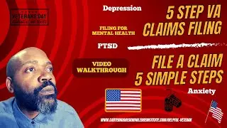 My VA Disability Claim: 5 Step Process to Filing for Mental Health conditions