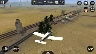 Flying a plane in Trainz driver 2!