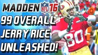 99 OVERALL JERRY RICE UNLEASHED! TOURNAMENT PLAY!!!! - Madden Mobile!