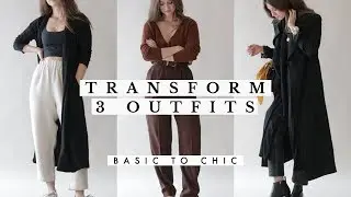 How to Transform Outfits for Fall - Basic to Chic | Dearly Bethany
