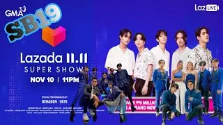 SB19 @Lazada 11.11 Live Performance | Go Up / Alab #SB19_SEJUN #SB19_STELL #SB19_JOSH