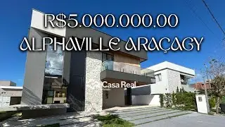 CASA NO ALPHAVILLE ARAÇAGY - R$5.000.000,0”