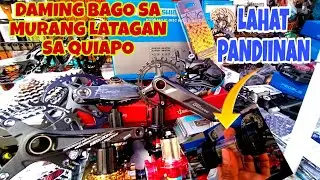 DAMING BAGO SA TRENDING NA LATAGAN NG MURANG BIKE PARTS SA QUIAPO