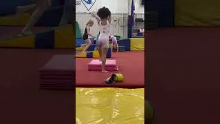 Scarlett had gymnastics today! #scarlettgray #gymnast #gymnastics