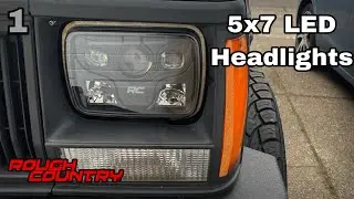 Rough Country LED Headlights | &lsquo;91 Jeep XJ Sport Project