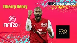 FIFA 20 VIRTUAL PRO LOOKALIKE TUTORIAL Thierry Henry  Pro Club