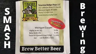 What Do Michigan Copper Hops Taste Like?  SMaSH Beer Experiment