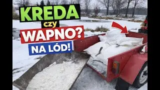 Kreda czy wapno &ndash; co najlepiej sypać na l&oacute;d do stawu? 