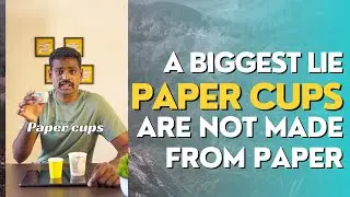 Are the paper cup are really made from paper| paper cups harmful #facts #healthyeating #food