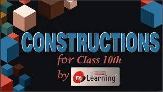 Construction: Problems on How to Construct Triangle with Given Sides and and Angle - STD X - 07/10