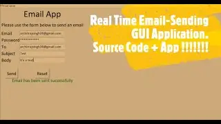 Email-Sender Gui using Python !