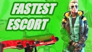 THE FASTEST GAME OF ESCORT!! (shatterline)