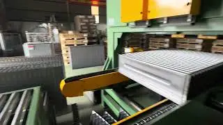 1300-400Transformer tank corrugated walls production line