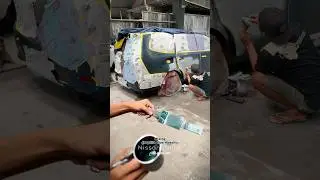 Mixing graphite blue metallic || nissan livina di pare kediri
